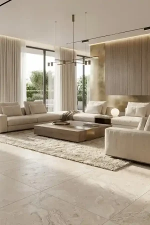 Carrelage Provenza Bone 60x60 – Travertin beige ivoire Prix Bas